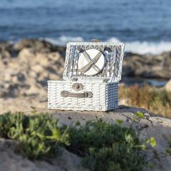 Vue Sac Thermique Picnic Midland de couleur blanc| Krokrodeal