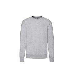Vue Sweat-Shirt Enfant Classic Set-In Sweat de couleur gris| Krokrodeal