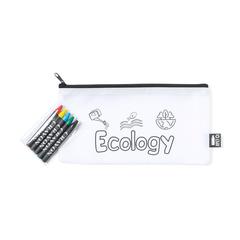 Vue Trousse Thurman de couleur blanc| Krokrodeal