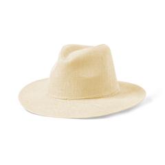 Vue Chapeau Mulins de couleur beige| Krokrodeal