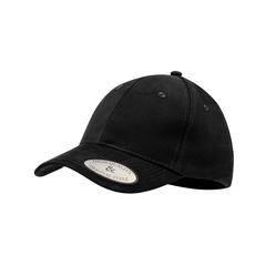 Vue Casquette Klarke de couleur noir| Krokrodeal