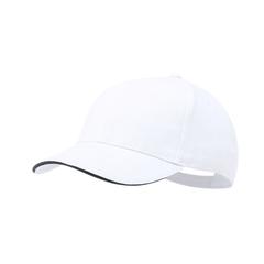 Vue Casquette Linnea de couleur blanc| Krokrodeal