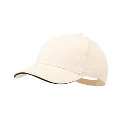 Vue Casquette Linnea de couleur beige| Krokrodeal