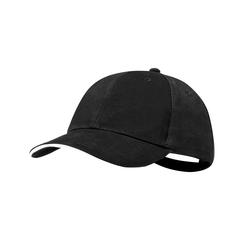 Vue Casquette Linnea de couleur noir| Krokrodeal