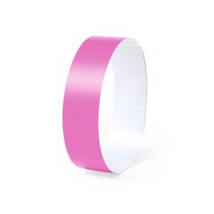 Vue Bracelet Fonten de couleur rose| Krokrodeal
