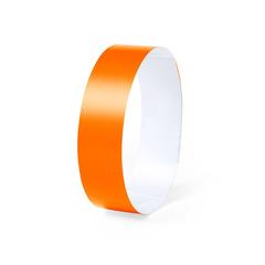 Vue Bracelet Fonten de couleur orange| Krokrodeal