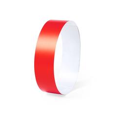 Vue Bracelet Fonten de couleur rouge| Krokrodeal