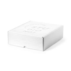 Vue Boîte de Présentation Magdus de couleur blanc| Krokrodeal
