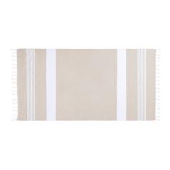 Vue Paréo Serviette Vedant de couleur marron| Krokrodeal