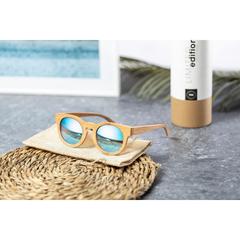 Vue Lunettes de Soleil Thezin de couleur -| Krokrodeal