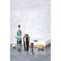 Vue Set Cocktail Relien de couleur noir| Krokrodeal