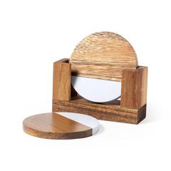Vue générale Set Sous-Verre Derrol | Krokrodeal