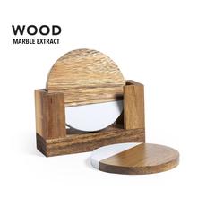 Vue générale Set Sous-Verre Derrol | Krokrodeal