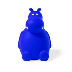 Vue Tirelire Hippo de couleur bleu| Krokrodeal