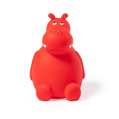 Vue Tirelire Hippo de couleur rouge| Krokrodeal