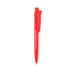 Vue Stylo Jeans de couleur rouge| Krokrodeal