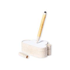 Vue générale Porte Notes Ensemencé Lezo | Krokrodeal