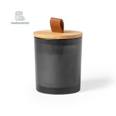 Vue Bougie Aromatique Lonka de couleur noir| Krokrodeal
