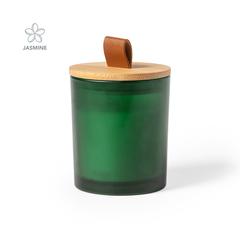 Vue Bougie Aromatique Lonka de couleur vert| Krokrodeal