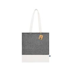 Vue Sac Annet Fairtrade de couleur noir| Krokrodeal