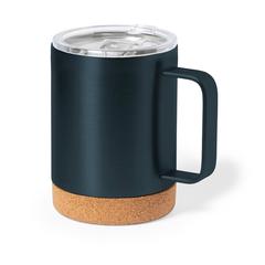 Vue Tasse Thermique Loret de couleur bleu| Krokrodeal
