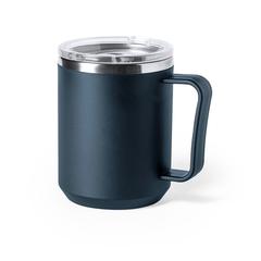 Vue Tasse Thermique Tikam de couleur bleu| Krokrodeal