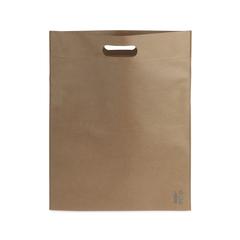 Vue Sac Dromeda de couleur marron| Krokrodeal