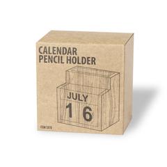 Vue générale Porte-Crayons Calendrier Perpétuel Laorek | Krokrodeal