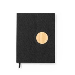 Vue Bloc Notes Aquo de couleur noir| Krokrodeal