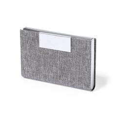 Vue Porte-Cartes Restek de couleur gris| Krokrodeal