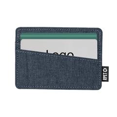 Vue Porte-Cartes Copek de couleur bleu| Krokrodeal