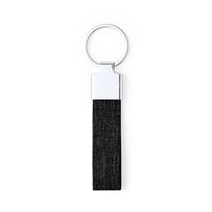 Vue Porte-Clés Branis de couleur noir| Krokrodeal