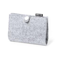 Vue Porte-Cartes Mercel de couleur gris| Krokrodeal
