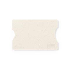 Vue Porte-Cartes Buguet de couleur beige| Krokrodeal