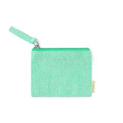 Vue Porte Monnaie Fontix de couleur vert| Krokrodeal