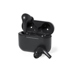 Vue Écouteurs Prucky de couleur noir| Krokrodeal