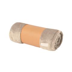 Vue Couverture Durmok de couleur beige| Krokrodeal