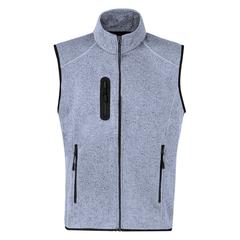 Vue Gilet Anderson de couleur gris| Krokrodeal