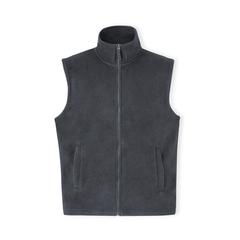 Vue Gilet Destin de couleur gris| Krokrodeal