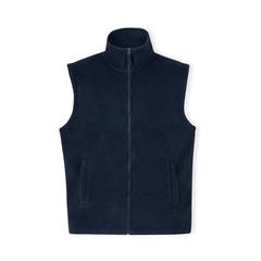 Vue Gilet Destin de couleur bleu| Krokrodeal