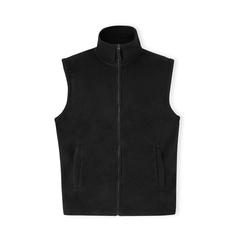 Vue Gilet Destin de couleur noir| Krokrodeal