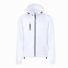 Vue Veste Grechel de couleur blanc| Krokrodeal