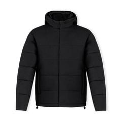 Vue Veste Leanor de couleur noir| Krokrodeal