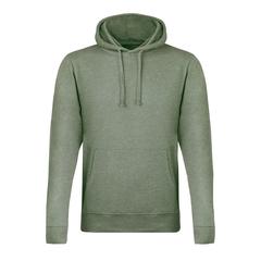 Vue Sweat-Shirt Adulte Landon de couleur vert| Krokrodeal