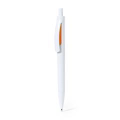 Vue Stylo Caleb de couleur orange| Krokrodeal