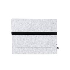 Vue Housse pour Ordinateur Portable Riley de couleur gris| Krokrodeal