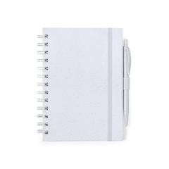 Vue Cahier Ciara de couleur blanc| Krokrodeal