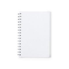 Vue Bloc Notes Kimberly de couleur blanc| Krokrodeal