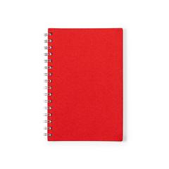 Vue Bloc Notes Kimberly de couleur rouge| Krokrodeal