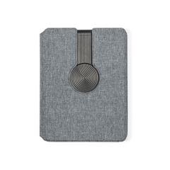 Vue Bloc Notes Multifonction Morrison de couleur gris| Krokrodeal
